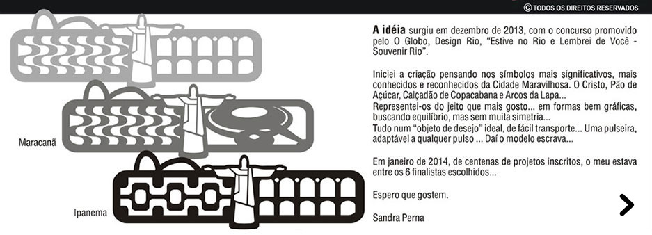 Pulseira Rio de Janeiro